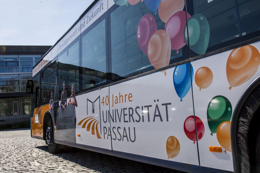 40 Jahre Uni Passau Bus
