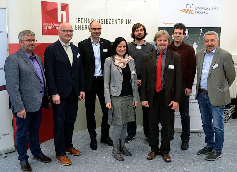 Gruppenfoto der Beteiligten des bayerisch-tschechischen Fachtreffens im Rahmen des INTERREG-Projektes