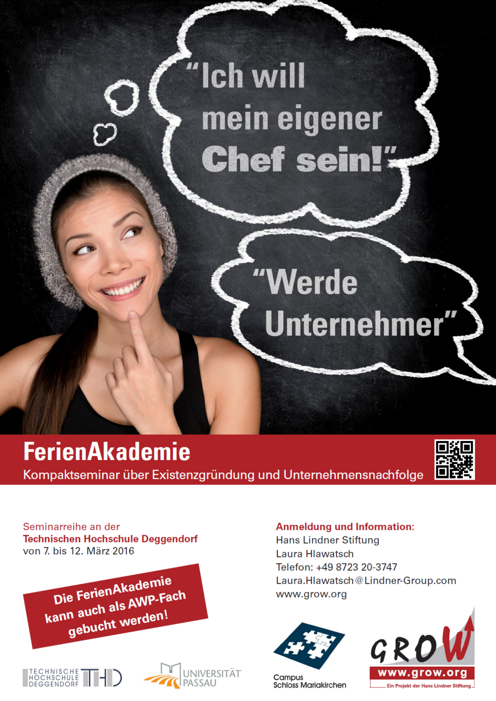 GROW FerienAkademie der Hans Lindner Stiftung