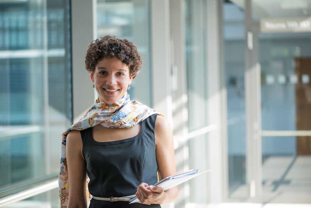 Katrina Jordan leitet seit 1. September die Medienarbeit der Universität Passau.