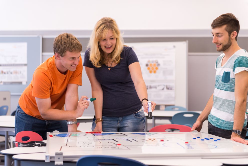 Lehr-Lern-Setting im Didaktischen Labor der Universität Passau 