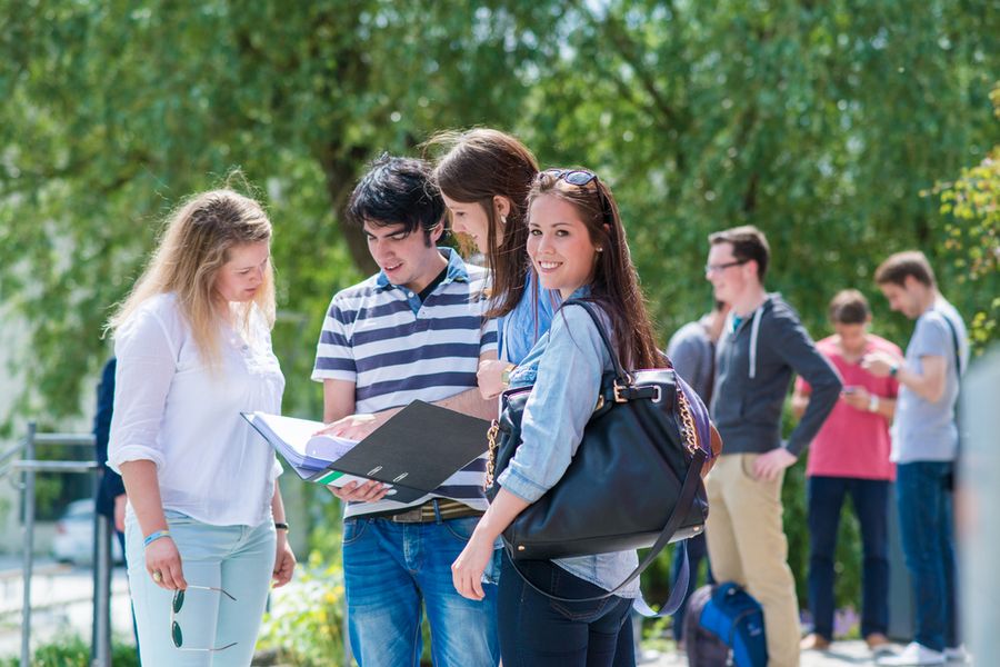 Studierende der Universität Passau