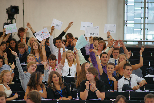 Die 64. Internationale Sitzung des EYP fand im August 2010 in Frankfurt statt.